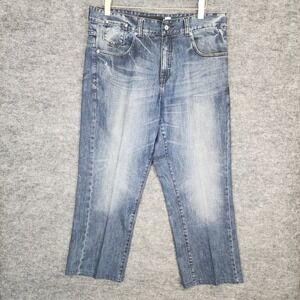 VTG Rocawear Jeans Mens 38X29 Blue Denim Original Fit‎ Hip Hop Skater Streetwear